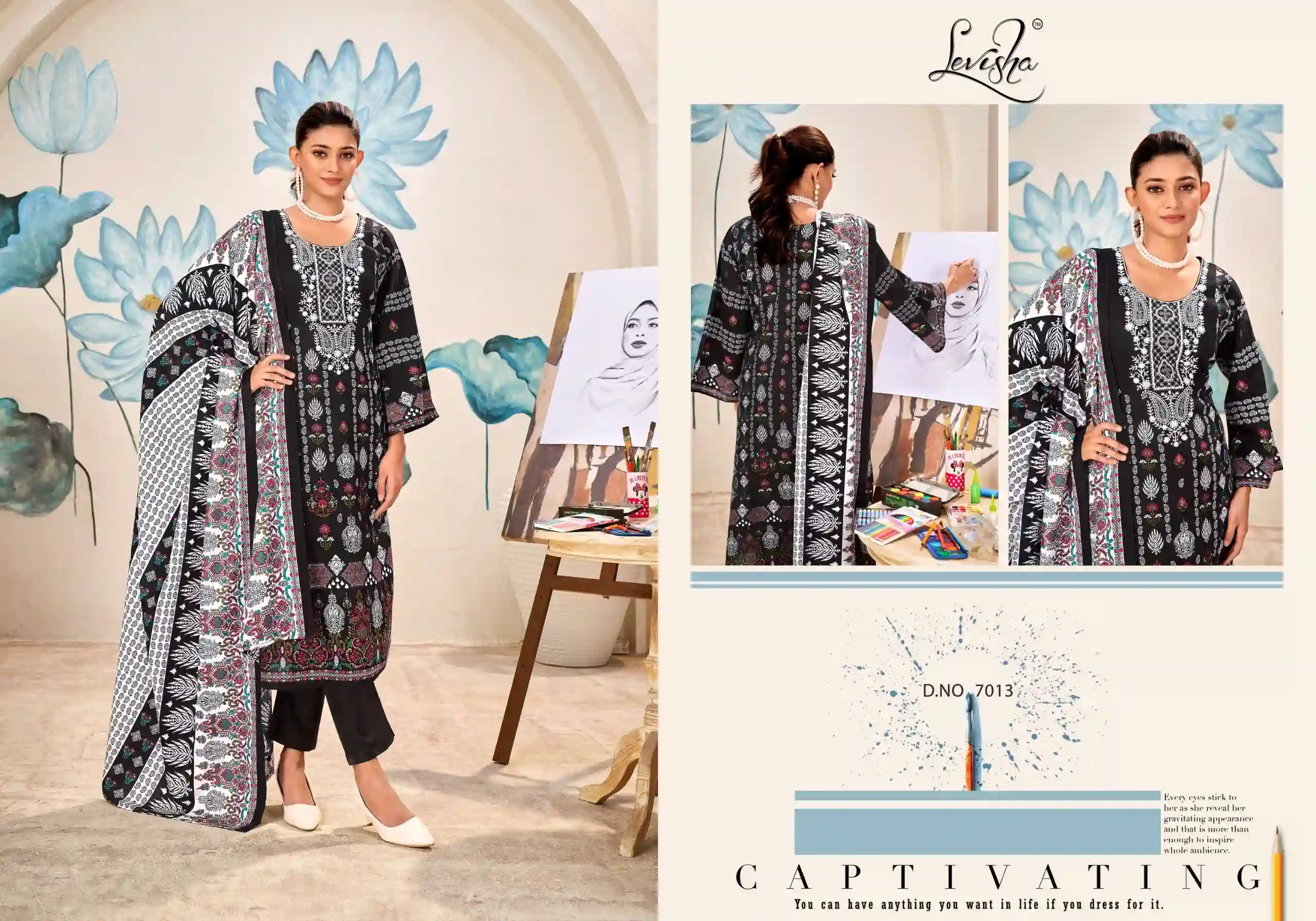 Levisha Naira Nx Vol 7 Cotton Wholesale Pakistani Salwar Suit Catalog